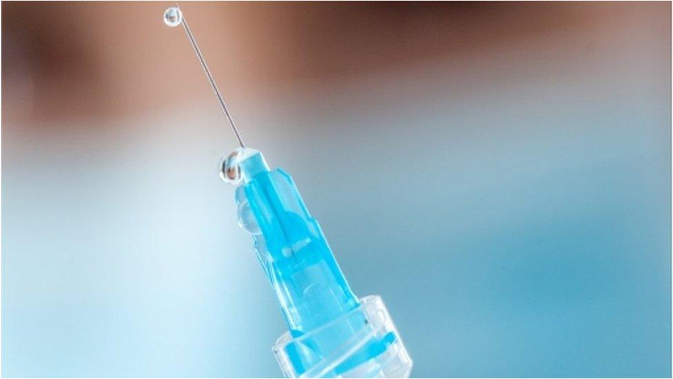 Botox syringe