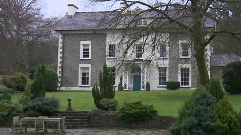 Glaspant Manor in Capel Iwan