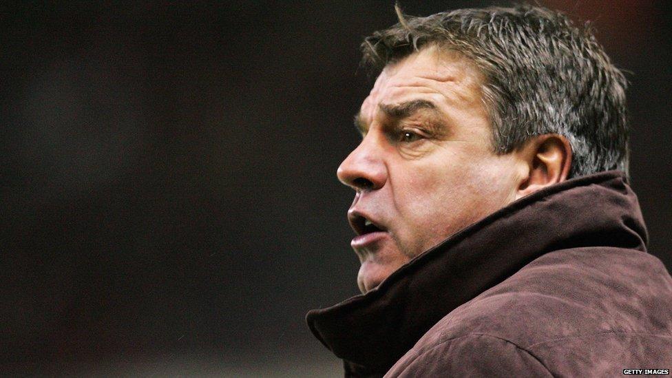 Sam Allardyce as Bolton manager