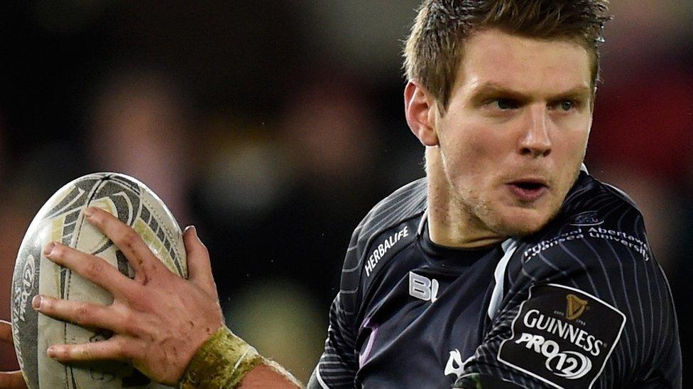 Wales and Ospreys fly-half Dan Biggar