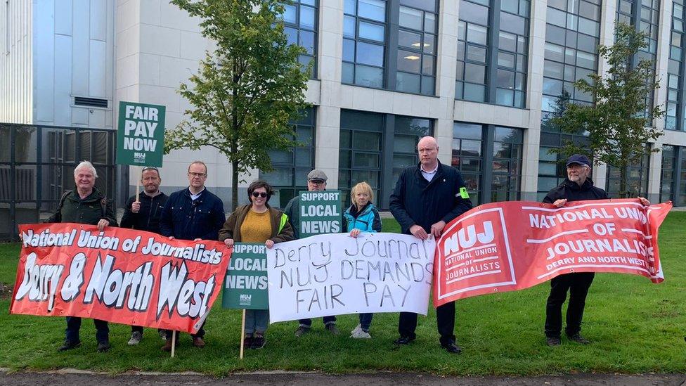 Derry protest