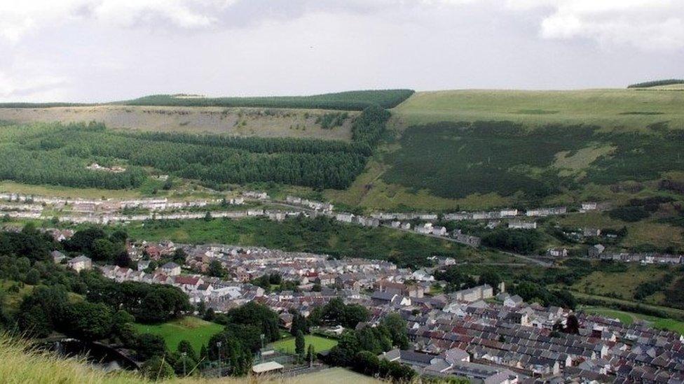 South Wales valleys