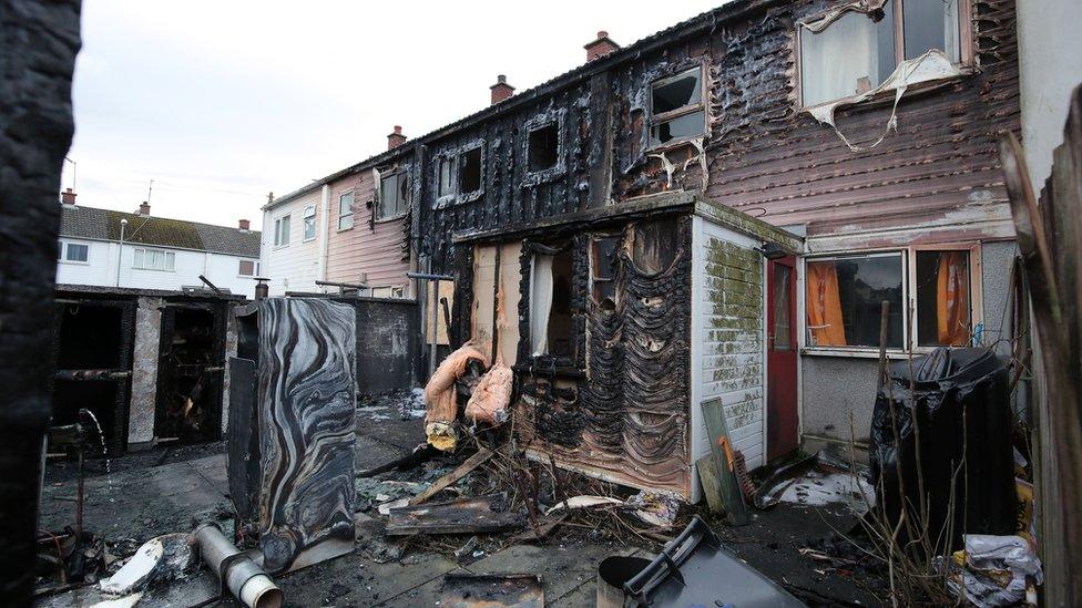 damage to dundrum house