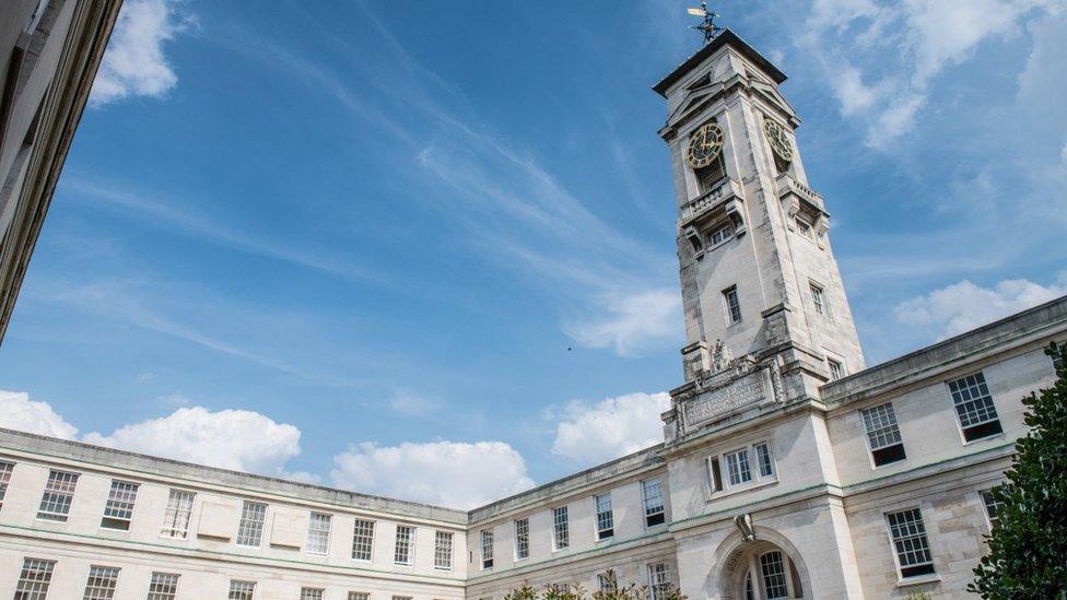 Trent building at the University of Nottingham