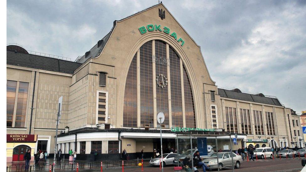 Kyiv train station