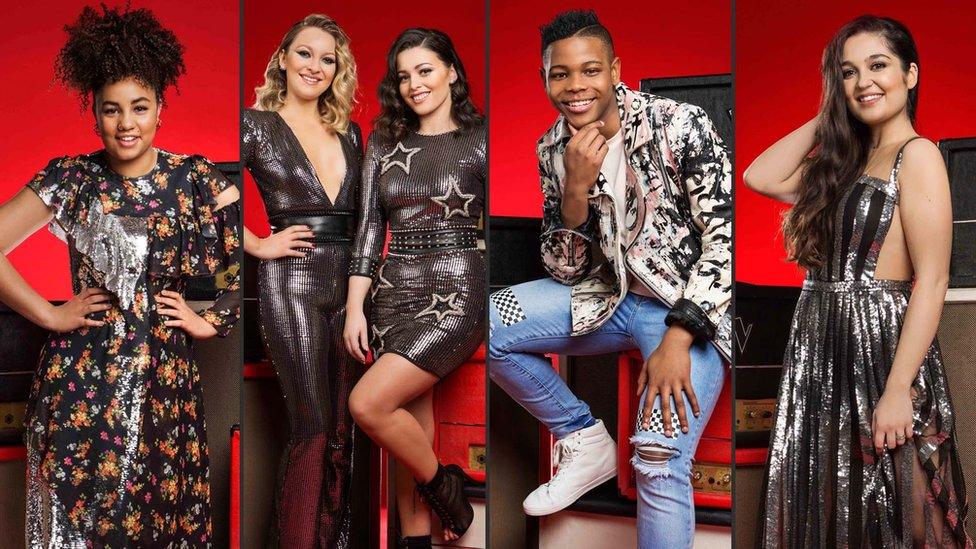 The Voice UK finalists