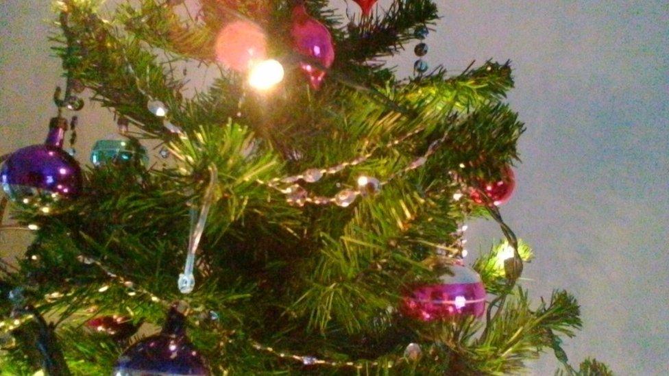 Jeanette Phillips' Christmas tree