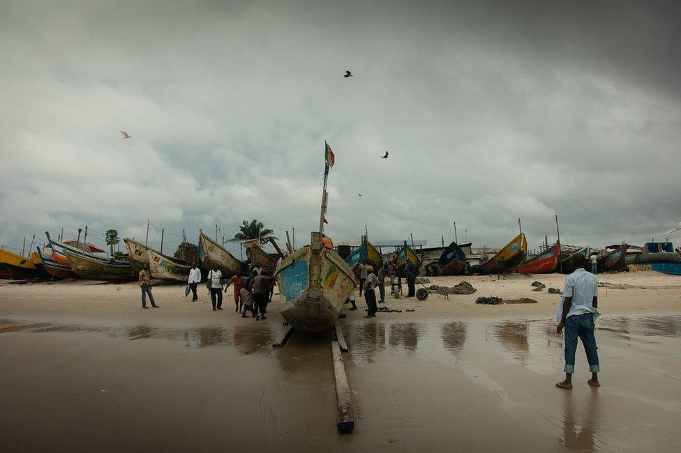 Boat on a beach