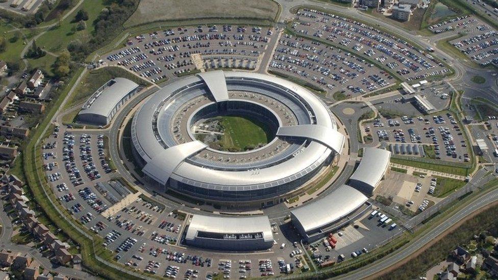 GCHQ headquarters in Cheltenham