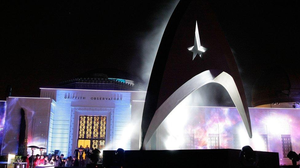 Star Trek party at Griffith Observatory