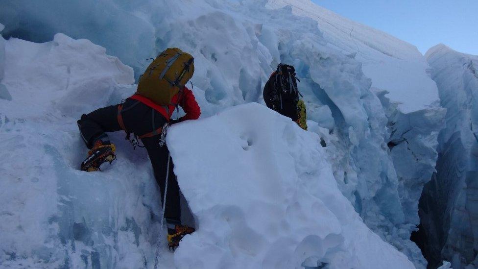 Richard Parks on Everest