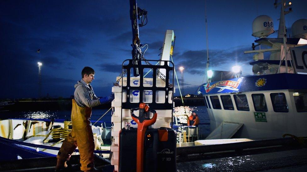 Fishing boat at Peterhead