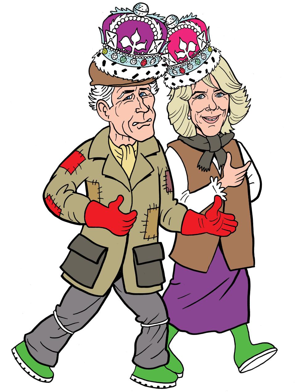 King Charles III and Queen Camilla