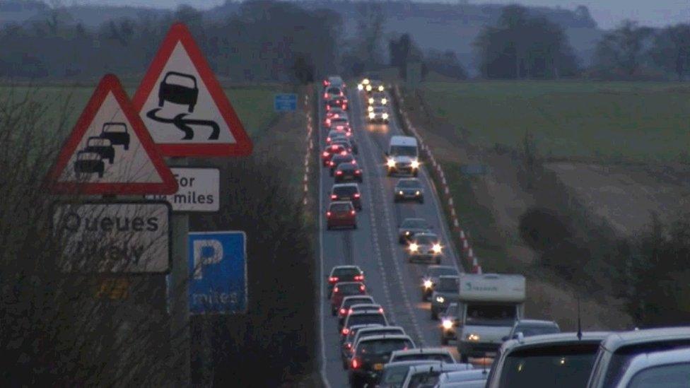 Congestion on the A303