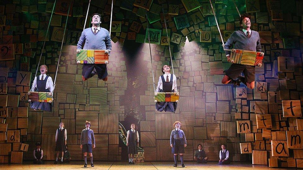 Matilda the Musical stage show