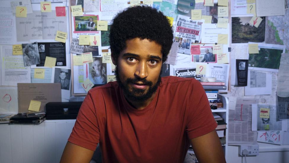 Alfred Enoch in What A Carve Up!