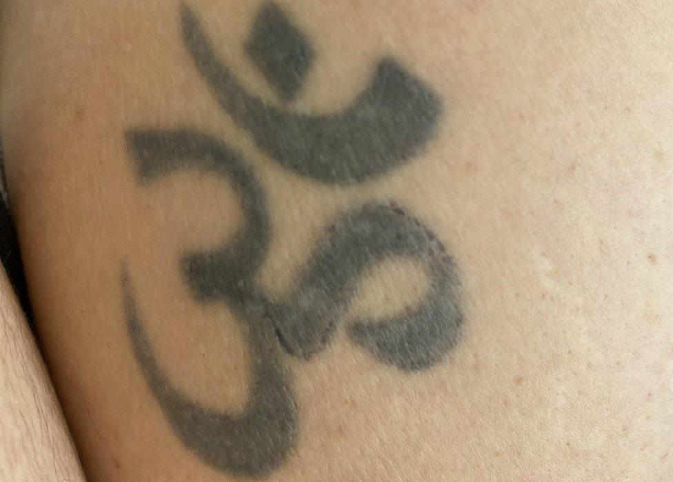 Vimal Korpal's tattoo