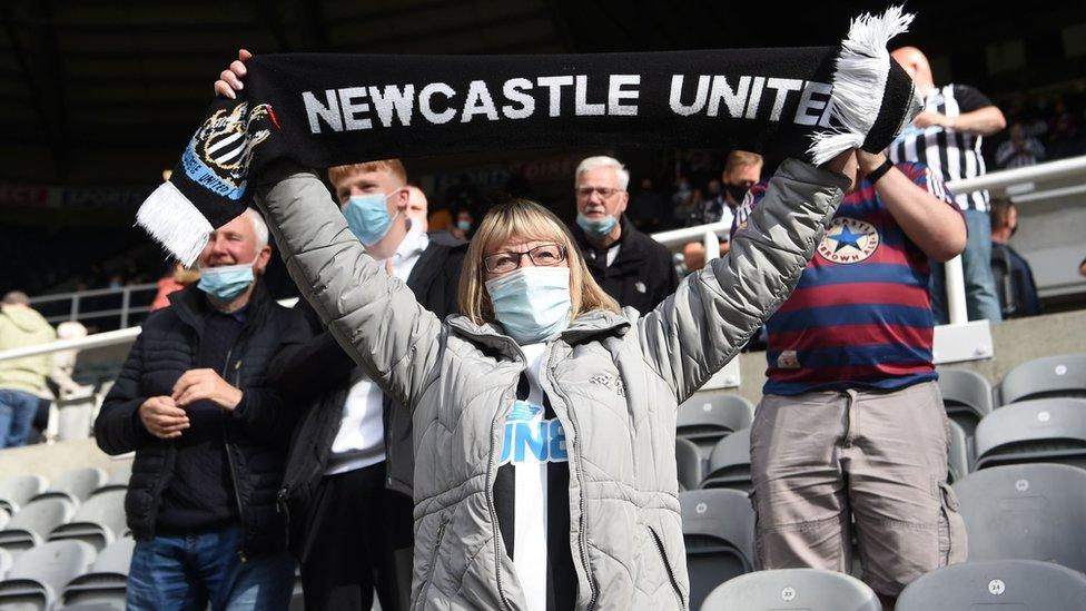 Newcastle United fans