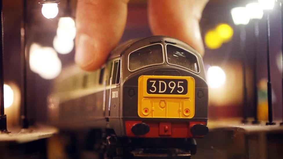 Hornby model train