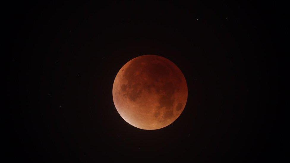 Supermoon lunar eclipse