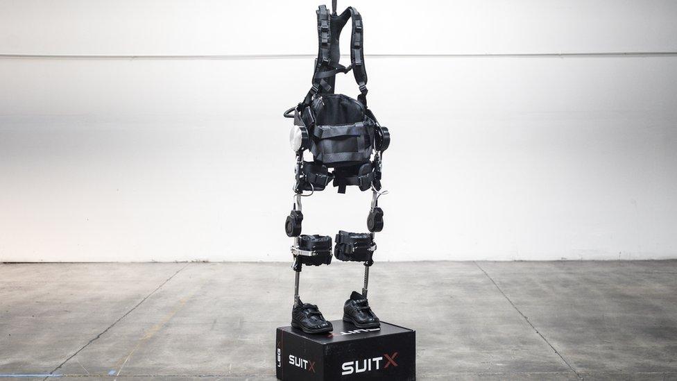 A SuitX exoskeleton