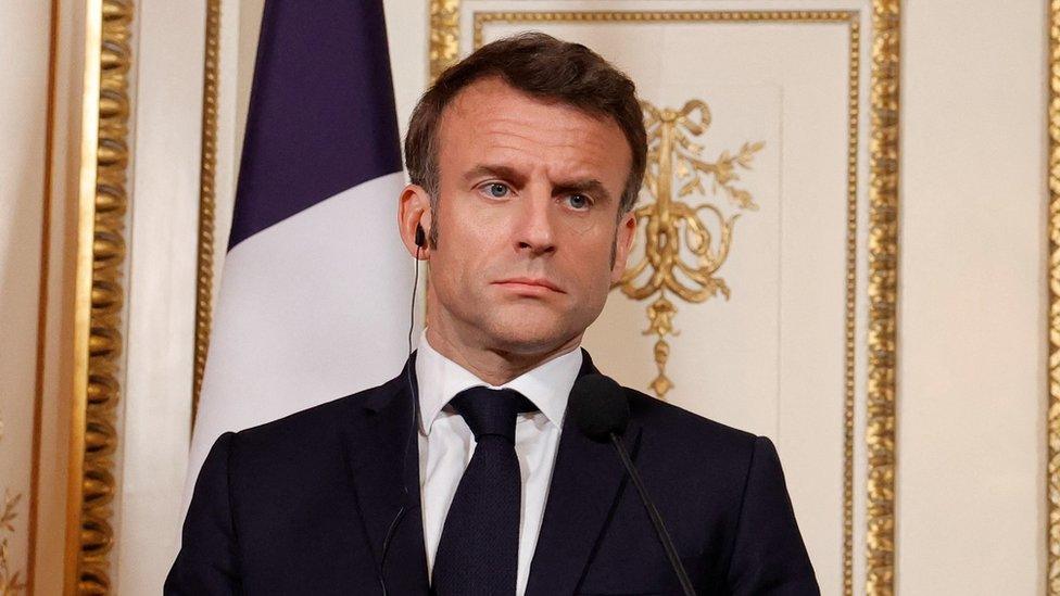 French President Emmanuel Macron