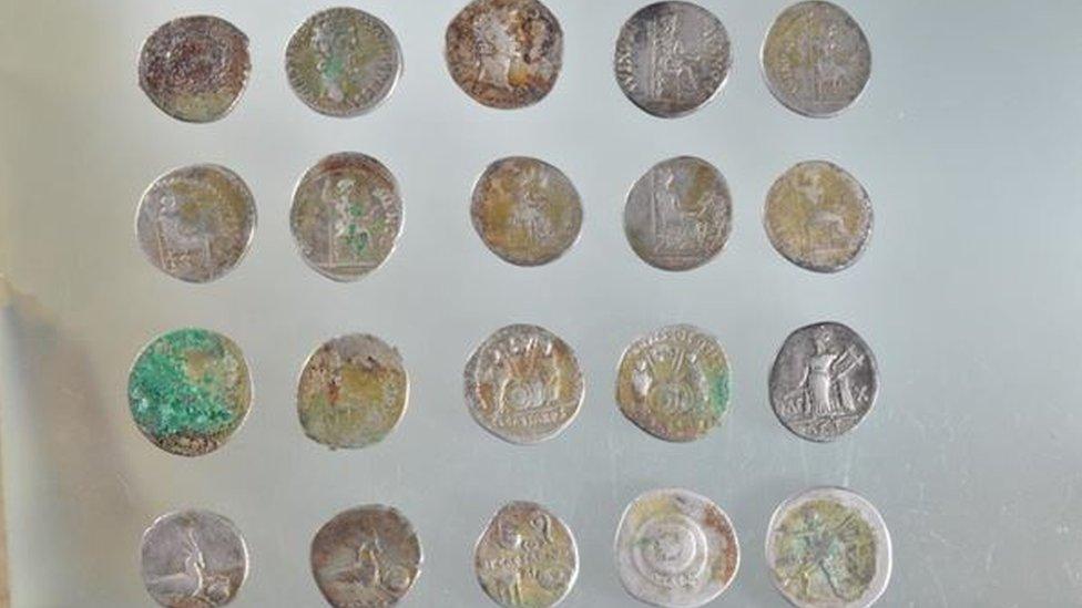 Roman coins