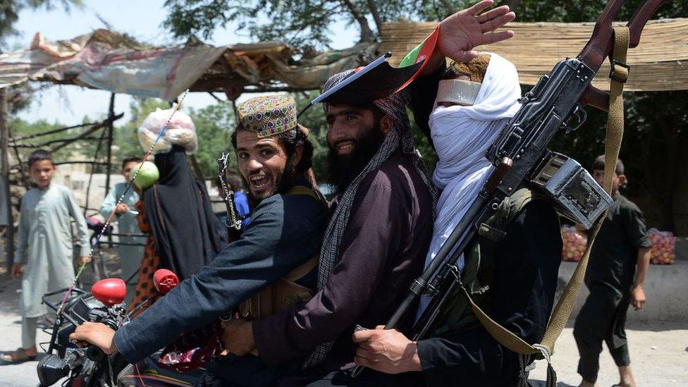 Taliban fighters