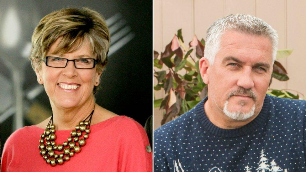 Prue Leith and Paul Hollywood