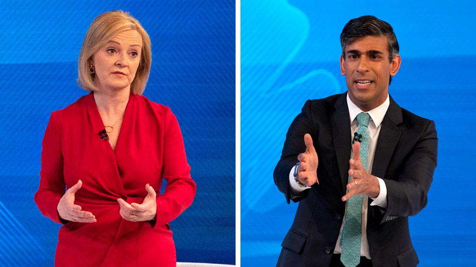 Liz Truss and Rishi Sunak