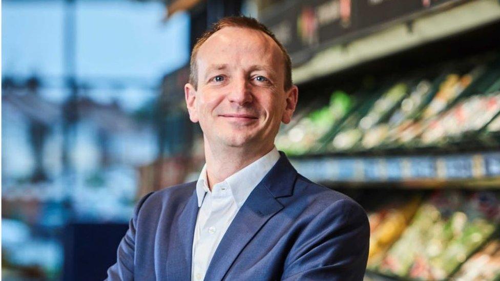 Aldi UK and Ireland chief executive Giles Hurley