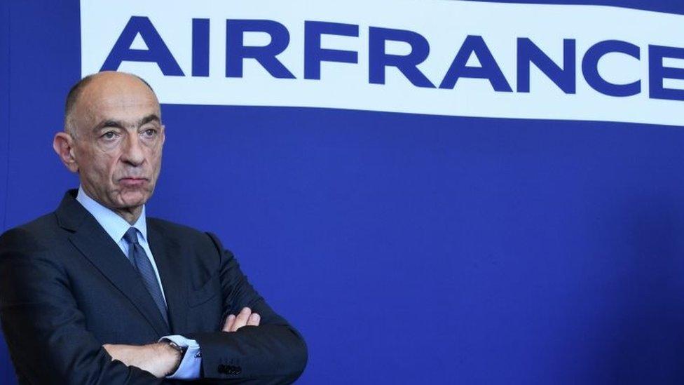 Air France-KLM CEO Jean-Marc Janaillac. File photo