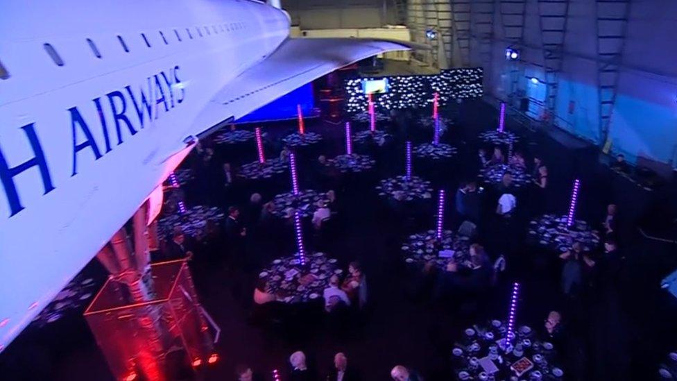 Concorde dinner