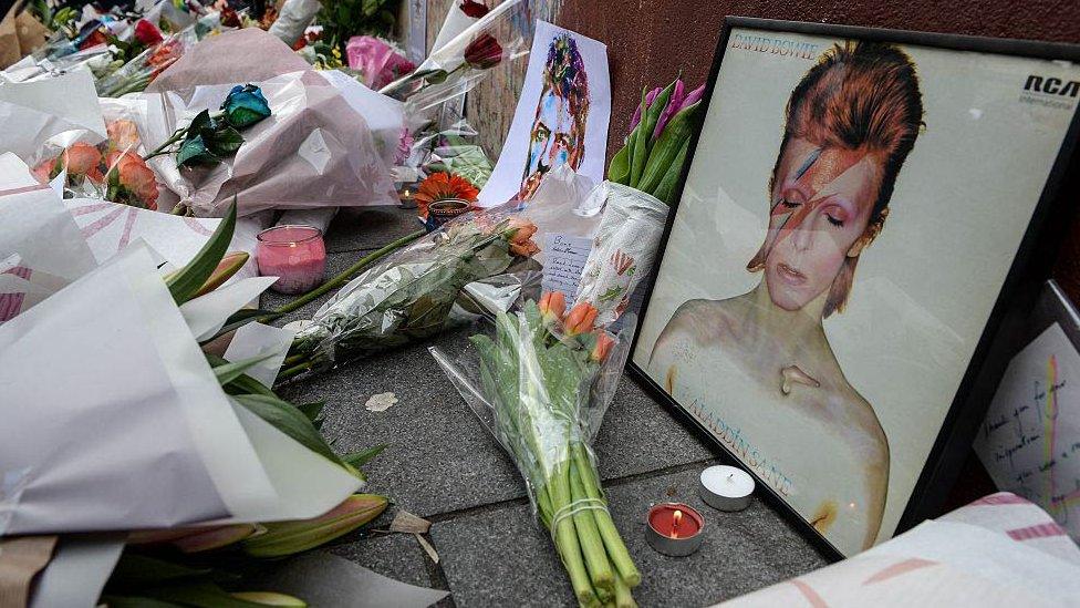 Memorial to David Bowie