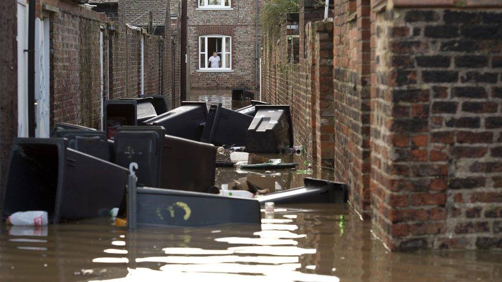 York flooding