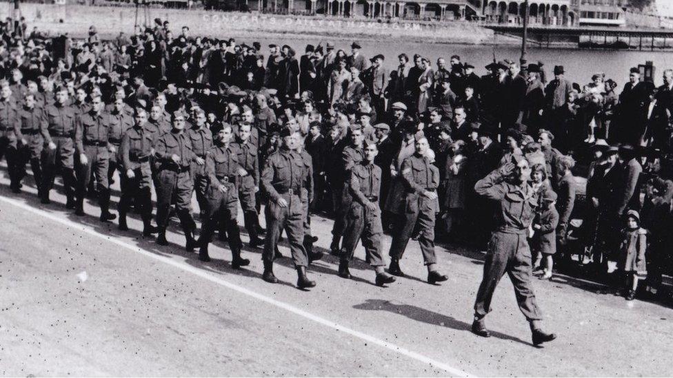 Home Guard in Llandudno.