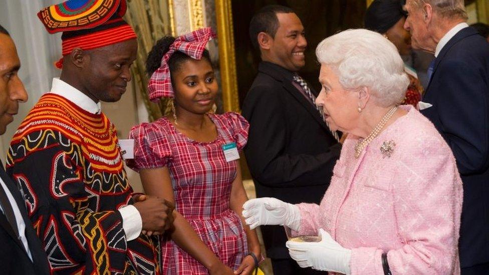 Queen at the Commonwealth Youth Awards