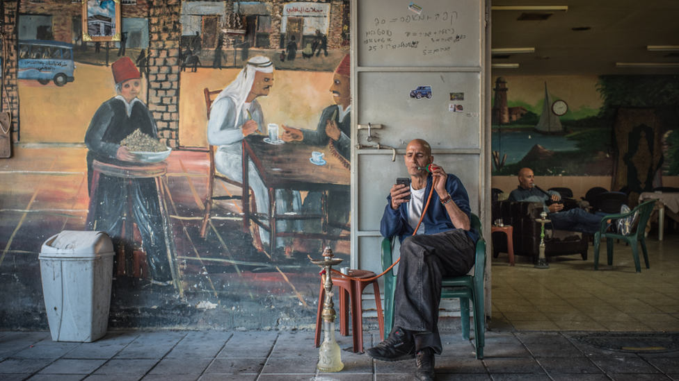 Cafe in Jaffa, Israel