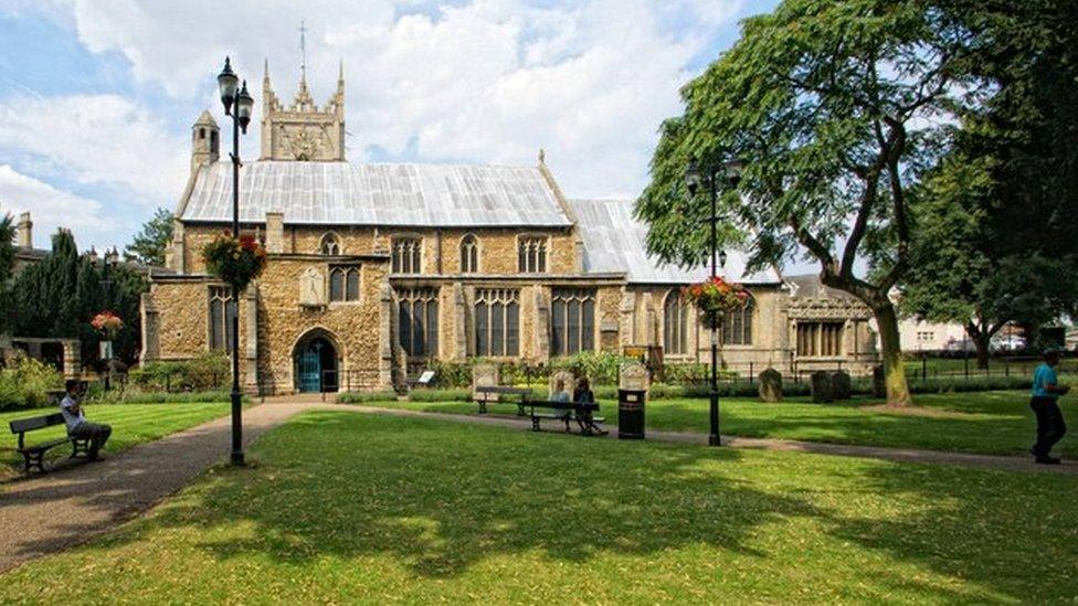 Wisbech church