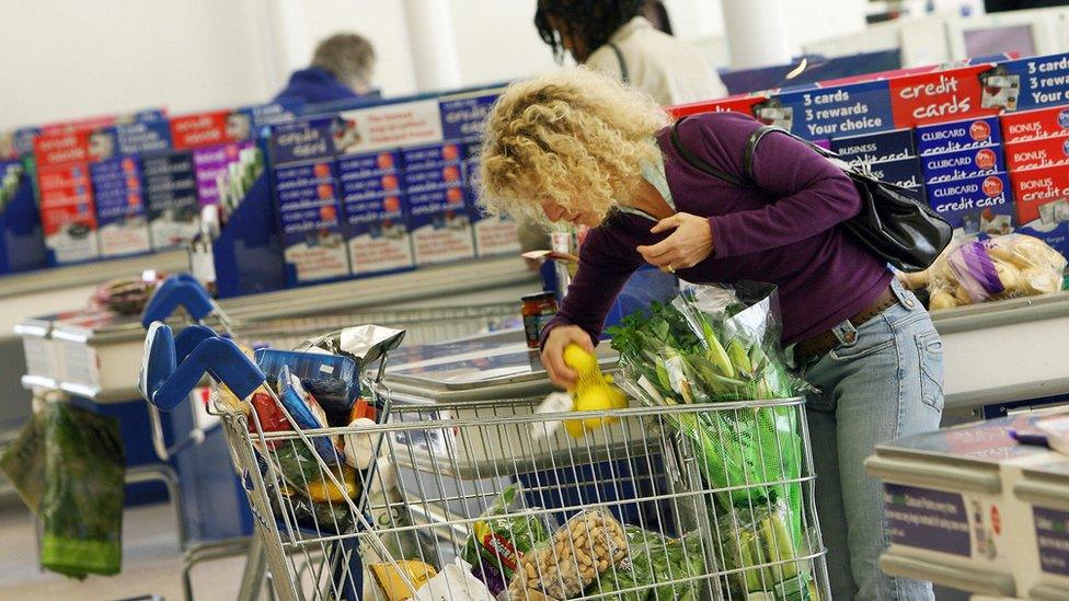 Supermarket shopper