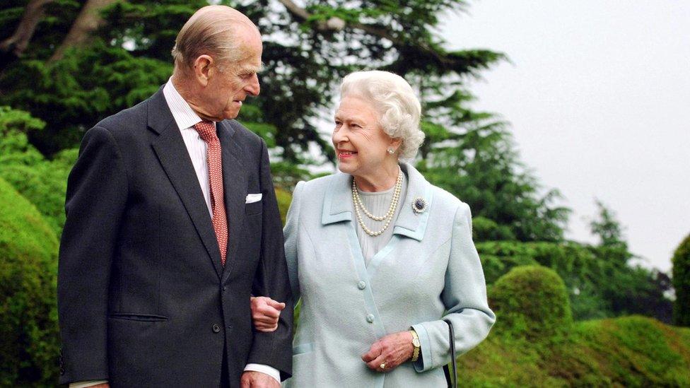 The Queen and Duke of Edinburgh