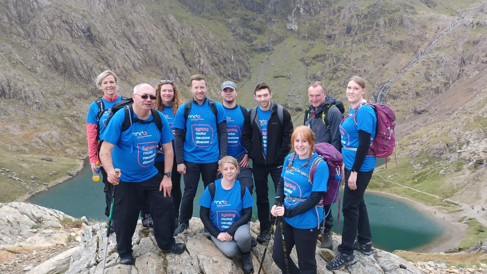 People on Snowdon