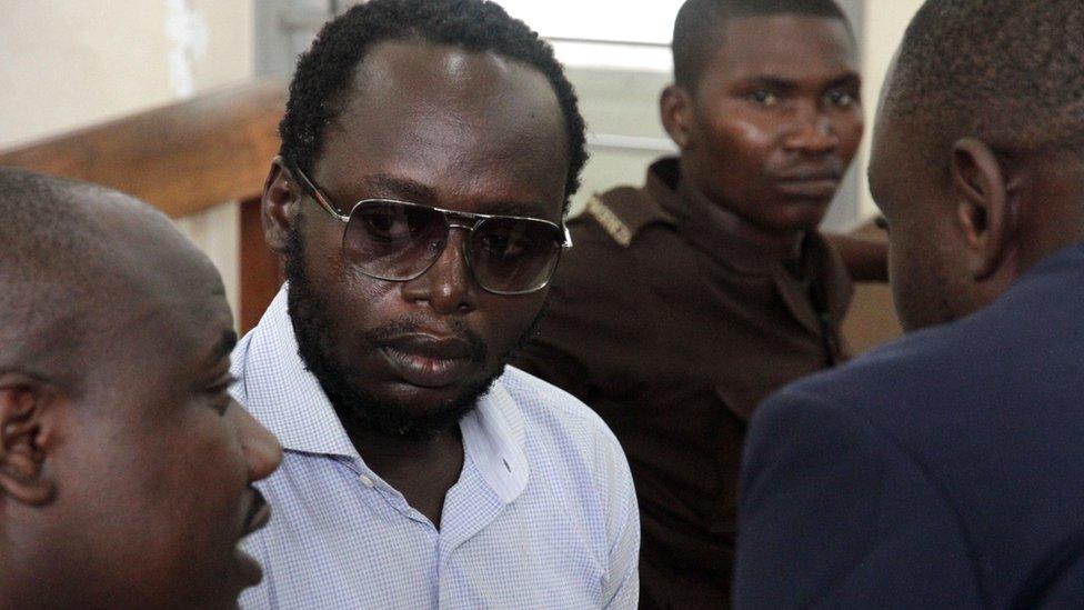 Erick Kabendera in court