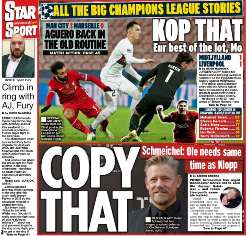 Star back page