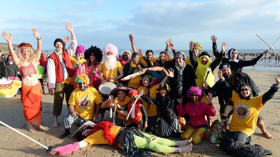 Tenby Boxing Day swim