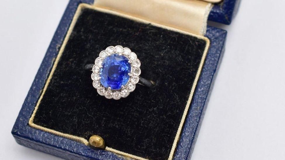 Sapphire ring