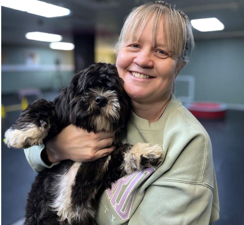 Joanne with Lacy