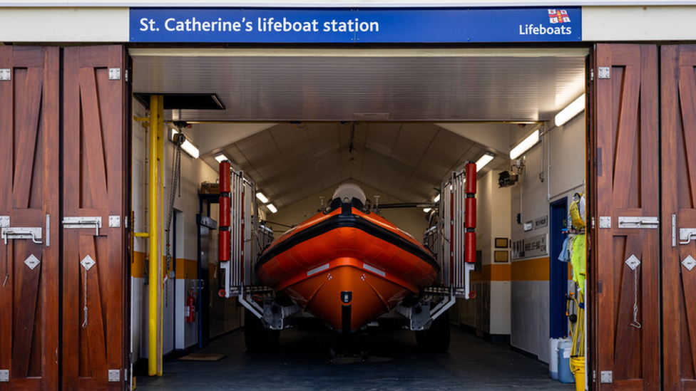 St Catherine's Atlantic 85 inshore lifeboat