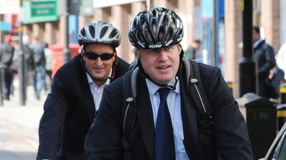 Guto Harri a Boris Johnson