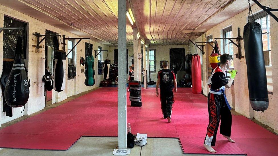 Fight Club NI gym interior